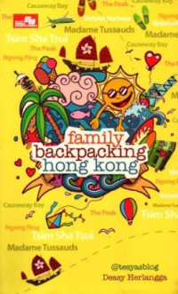 Family backpacking Hongkong